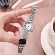 Women Diamond Watchs Luxury Fashion Ladies Bangle Bracelet Set Wrist Watch Female Dress Watch - Image 6