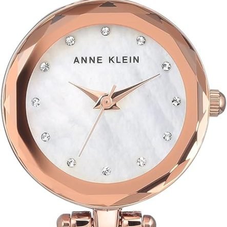 Women's Premium Crystal Accented Open Bracelet Watch