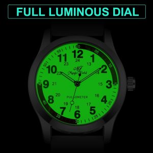 Easy to Read Watches Waterproof Straps Quick Release - Image 2