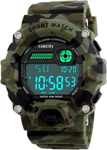 Boys Sport Watch,Waterproof Digital Electronic Casual Wrist Kids Sports Watch