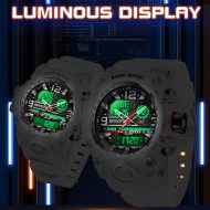 Women's Sport Watch Digital Waterproof Watches Military Watches Analog Outdoor Wrist Watch LED Luminous Alarm Stopwatch Dual Time Wristwatch - Image 5