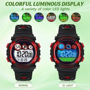 Digital Outdoor Sport Waterproof Watches Stopwatch Wristwatch - Image 5
