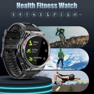Smart Watch, 1.52-Inch Touch Screen Smartwatch with Text and Call, Heart Rate, Blood Oxygen - Image 4