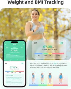 Smart Watch HD Screen Watches for Women, Waterproof Fitness Tracker Watch with Heart Rate Sleep Monitor, - Image 8