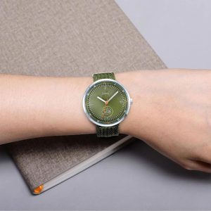 38MM Unisex Watch Easy to Read Waterproof Nylon Strap Watch - Image 5