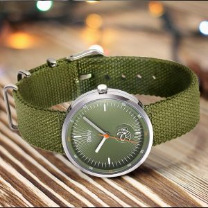 38MM Unisex Watch Easy to Read Waterproof Nylon Strap Watch - Image 6
