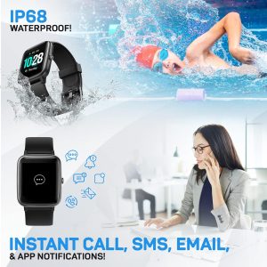 Smart Watch Heart Rate Sleep Monitor Waterproof Activity Fitness - Image 6