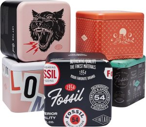 Watch with Crystal and Stainless Steel Bracelet Band - Image 6